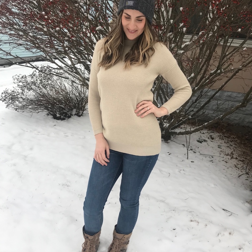 H&M Mock Neck Sweater